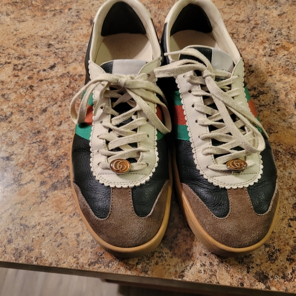 Gucci leather sneakers - Picture 3 of 8